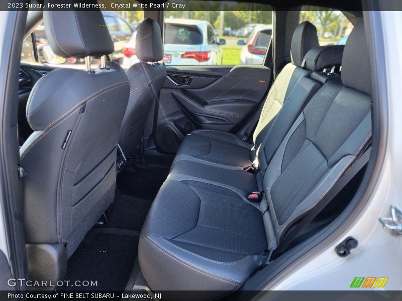 Crystal White Pearl / Gray 2023 Subaru Forester Wilderness