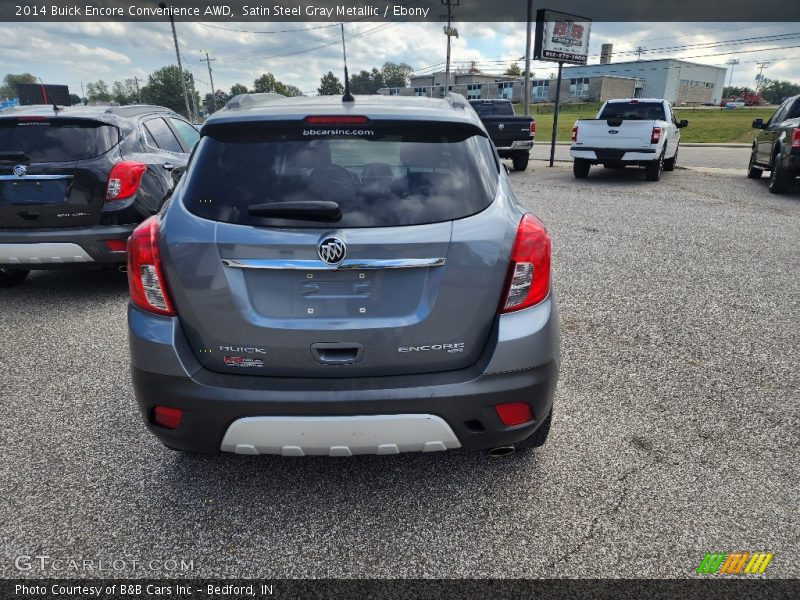 Satin Steel Gray Metallic / Ebony 2014 Buick Encore Convenience AWD