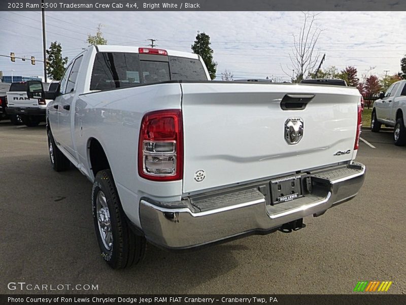 Bright White / Black 2023 Ram 2500 Tradesman Crew Cab 4x4