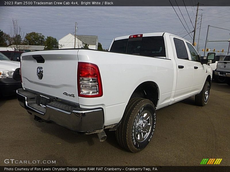 Bright White / Black 2023 Ram 2500 Tradesman Crew Cab 4x4