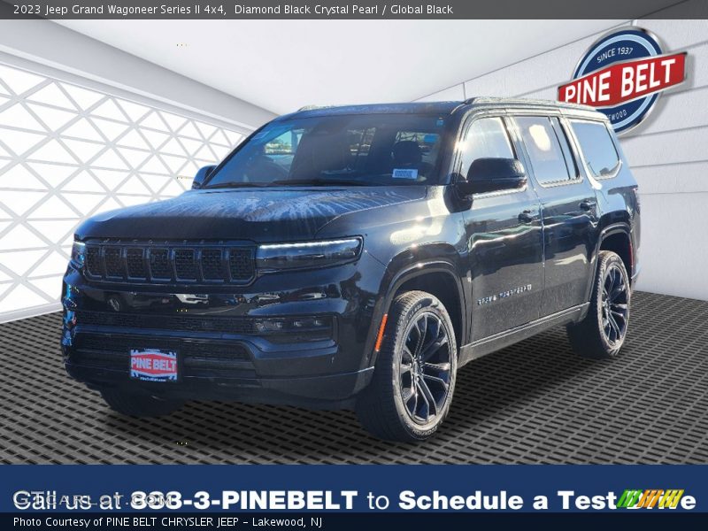 Diamond Black Crystal Pearl / Global Black 2023 Jeep Grand Wagoneer Series II 4x4