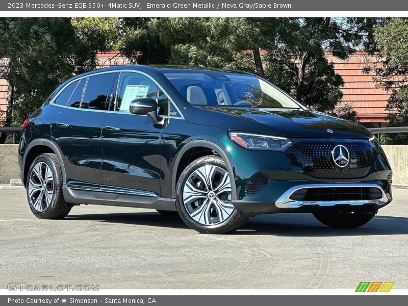 Front 3/4 View of 2023 EQE 350+ 4Matic SUV