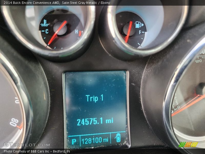 Satin Steel Gray Metallic / Ebony 2014 Buick Encore Convenience AWD