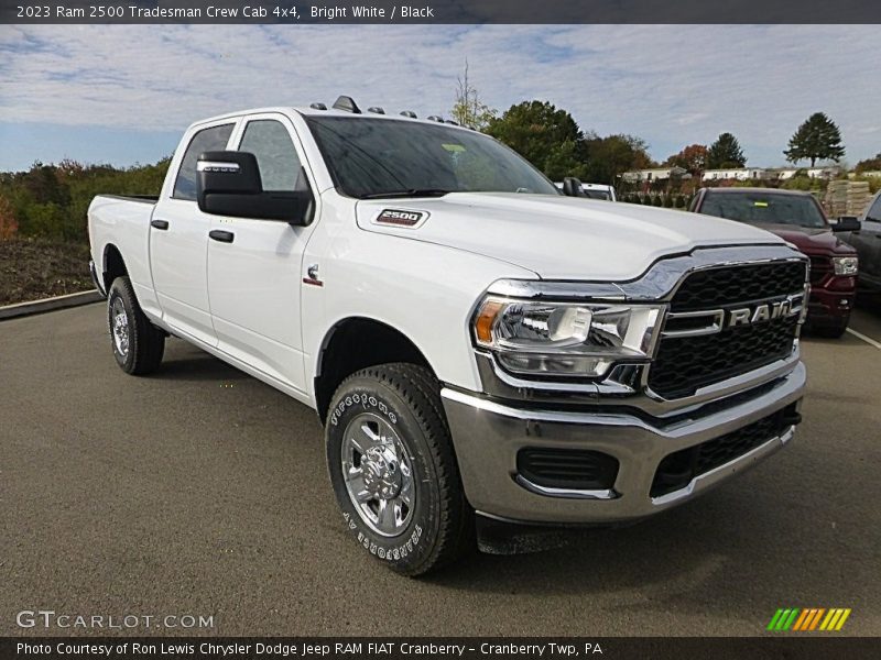 Bright White / Black 2023 Ram 2500 Tradesman Crew Cab 4x4