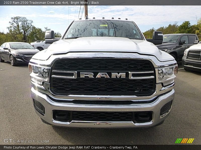 Bright White / Black 2023 Ram 2500 Tradesman Crew Cab 4x4