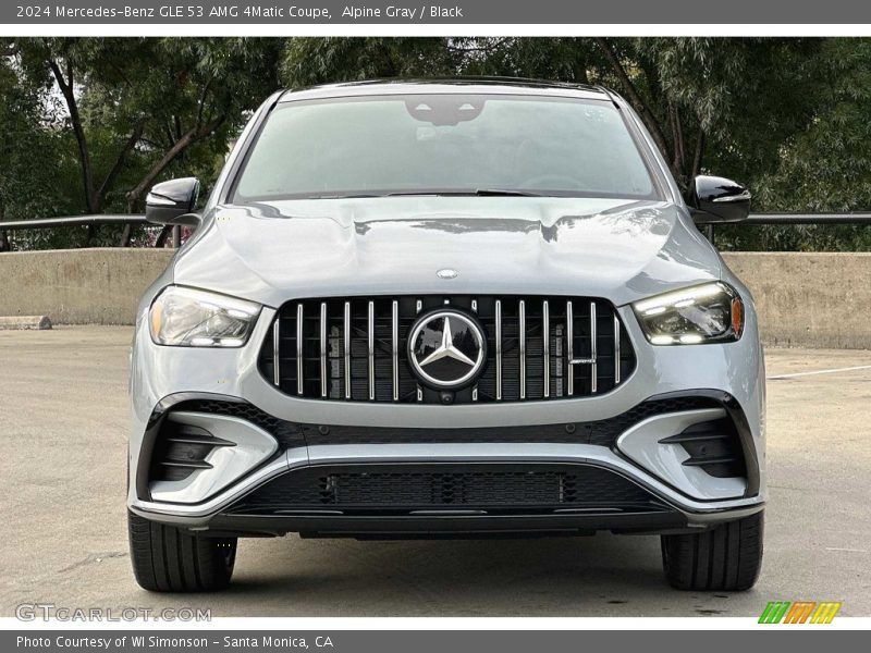Alpine Gray / Black 2024 Mercedes-Benz GLE 53 AMG 4Matic Coupe