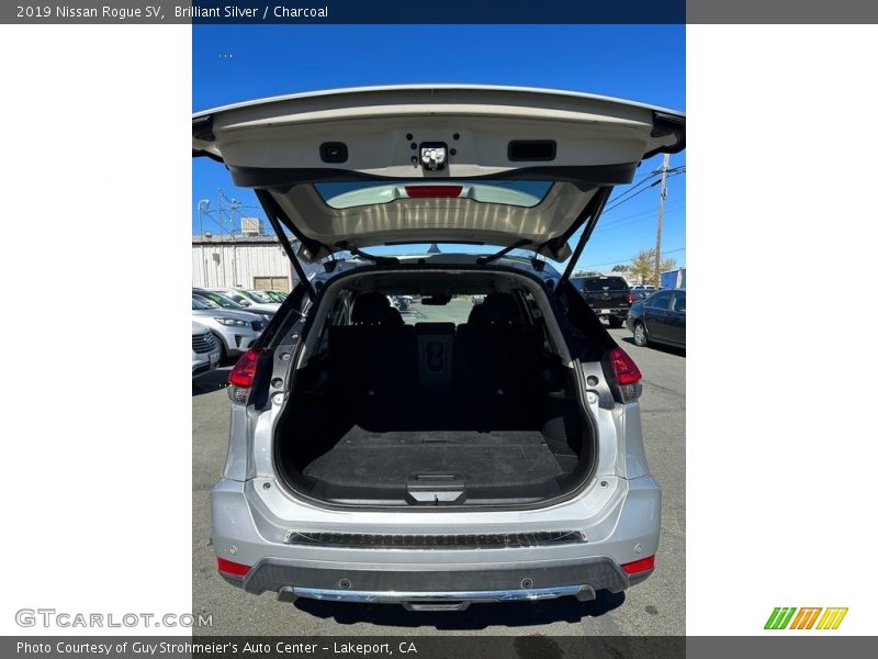 Brilliant Silver / Charcoal 2019 Nissan Rogue SV