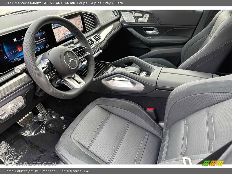Front Seat of 2024 GLE 53 AMG 4Matic Coupe