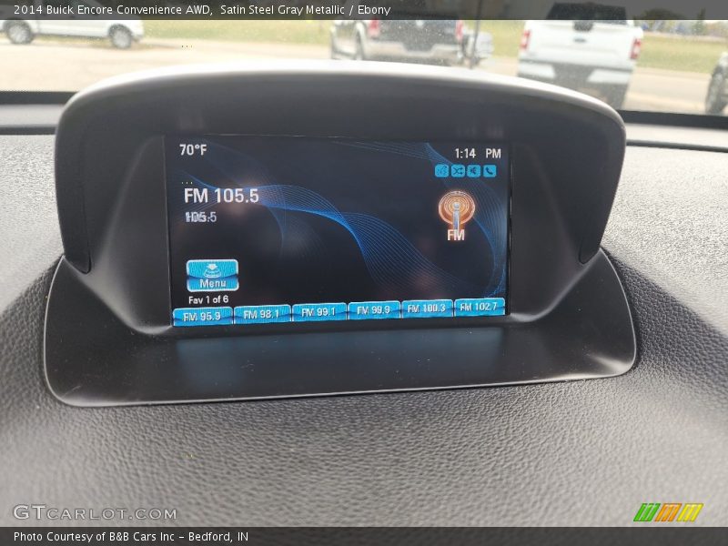 Satin Steel Gray Metallic / Ebony 2014 Buick Encore Convenience AWD
