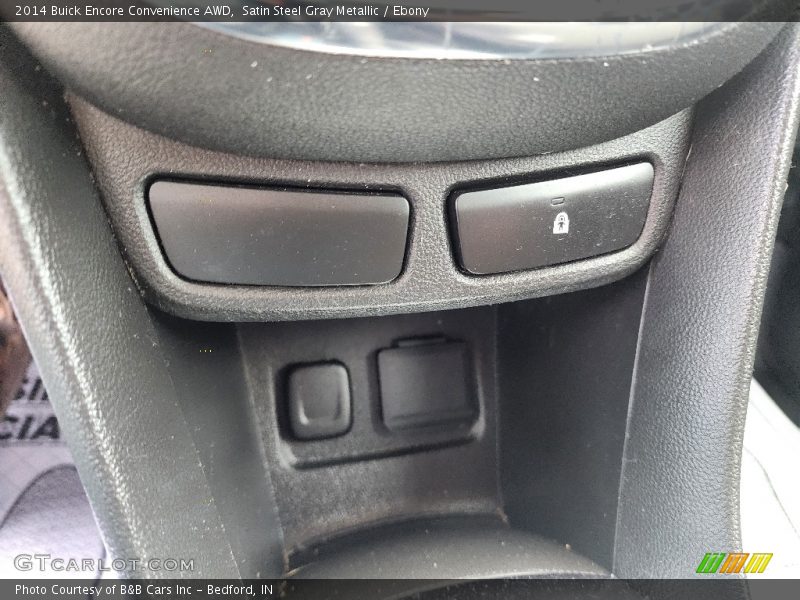 Satin Steel Gray Metallic / Ebony 2014 Buick Encore Convenience AWD