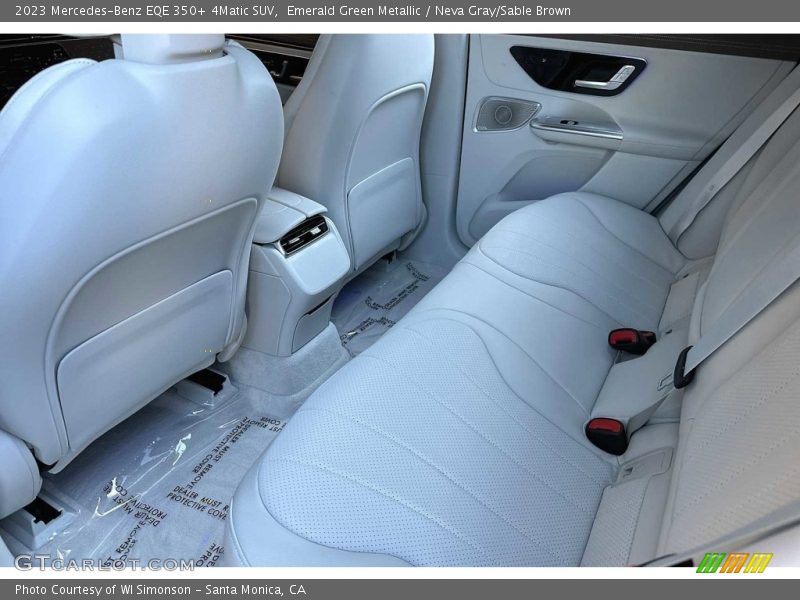 Rear Seat of 2023 EQE 350+ 4Matic SUV