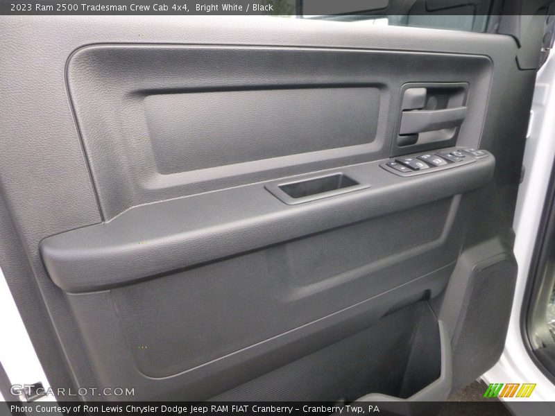 Bright White / Black 2023 Ram 2500 Tradesman Crew Cab 4x4