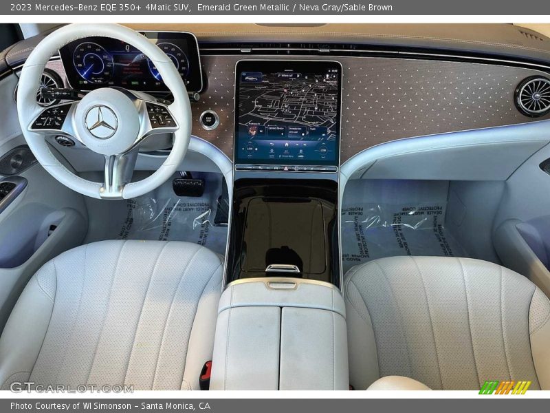 Dashboard of 2023 EQE 350+ 4Matic SUV