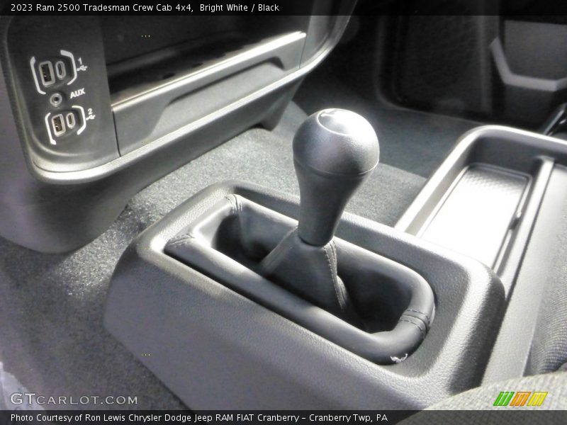 Bright White / Black 2023 Ram 2500 Tradesman Crew Cab 4x4