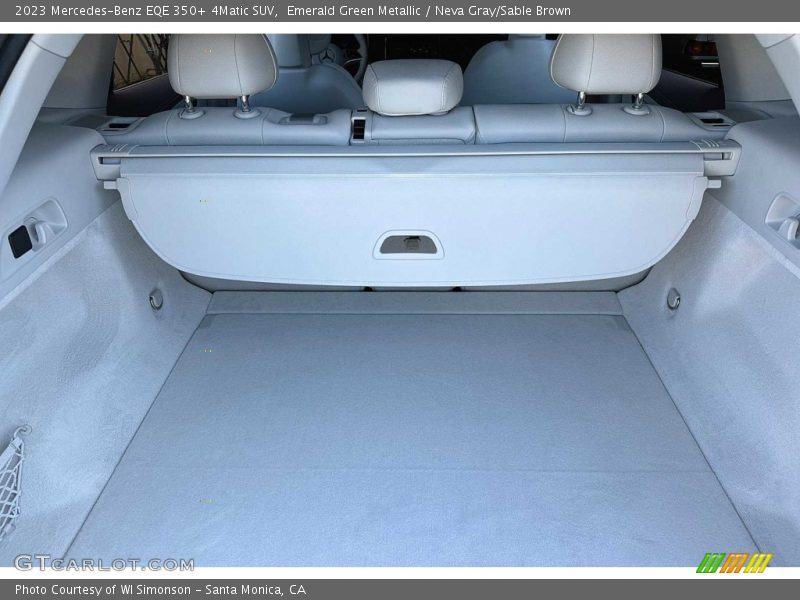  2023 EQE 350+ 4Matic SUV Trunk