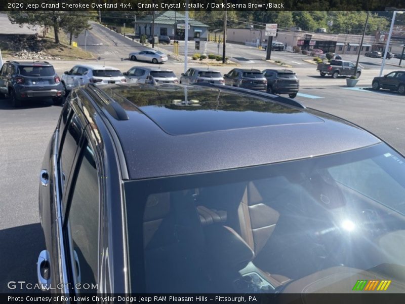 Granite Crystal Metallic / Dark Sienna Brown/Black 2020 Jeep Grand Cherokee Overland 4x4