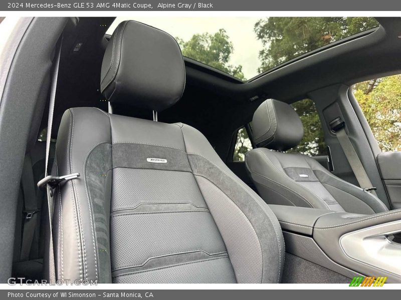 Front Seat of 2024 GLE 53 AMG 4Matic Coupe
