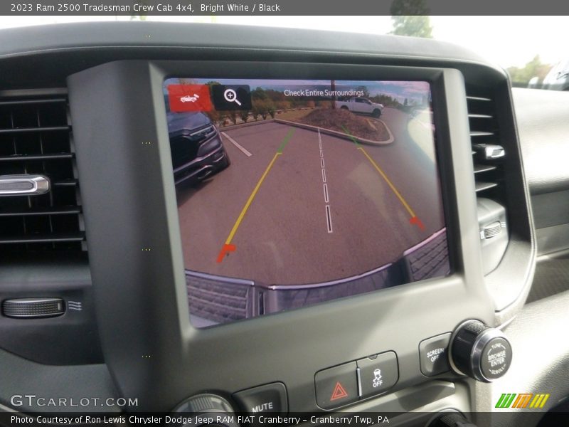 Bright White / Black 2023 Ram 2500 Tradesman Crew Cab 4x4