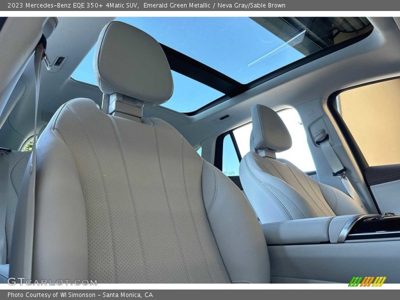 Sunroof of 2023 EQE 350+ 4Matic SUV