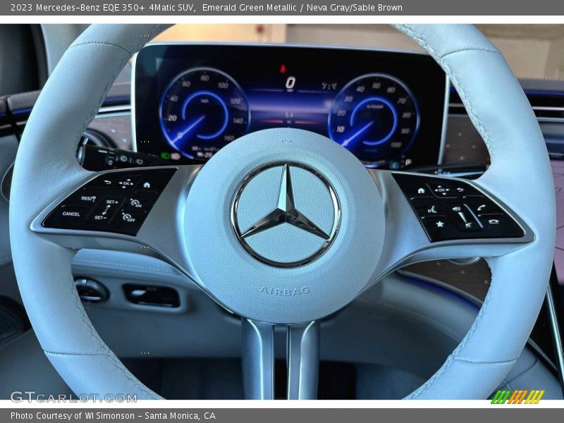  2023 EQE 350+ 4Matic SUV Steering Wheel