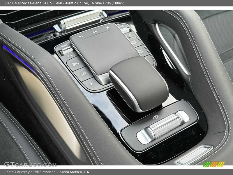Controls of 2024 GLE 53 AMG 4Matic Coupe