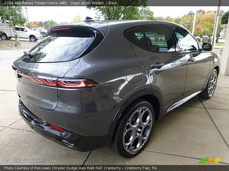 Grigio Ascari Metallic / Black 2024 Alfa Romeo Tonale Veloce AWD