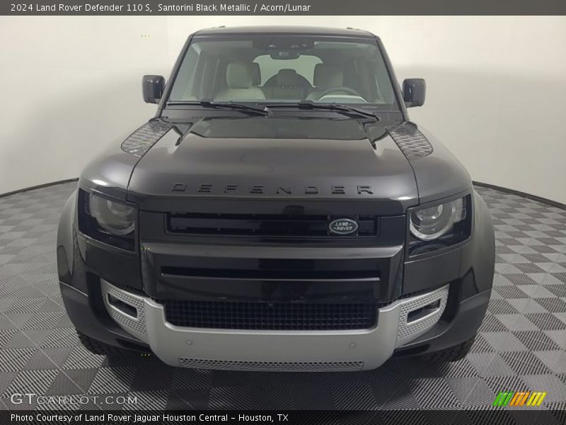 Santorini Black Metallic / Acorn/Lunar 2024 Land Rover Defender 110 S