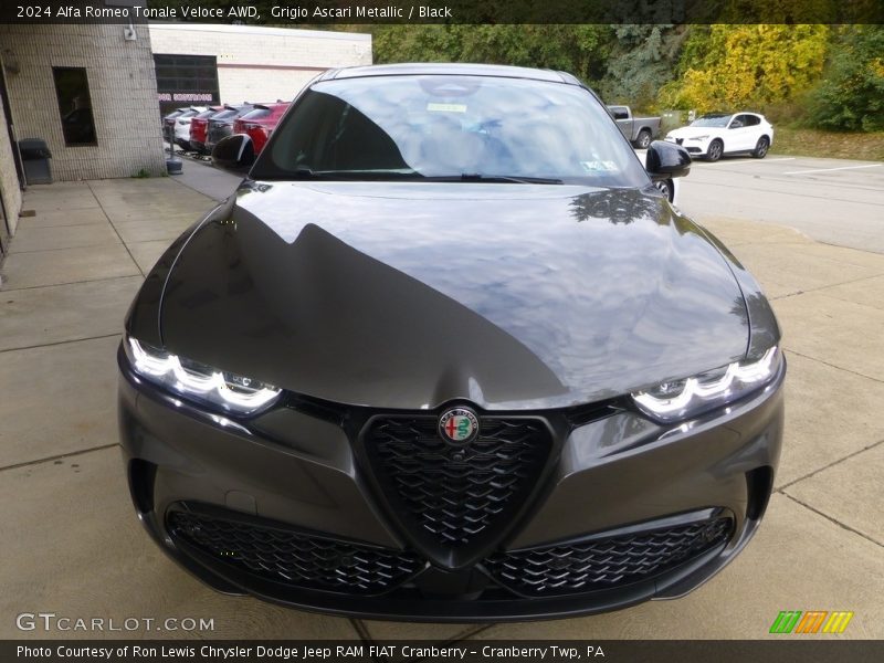 Grigio Ascari Metallic / Black 2024 Alfa Romeo Tonale Veloce AWD