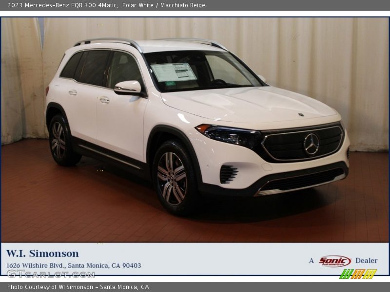 Polar White / Macchiato Beige 2023 Mercedes-Benz EQB 300 4Matic
