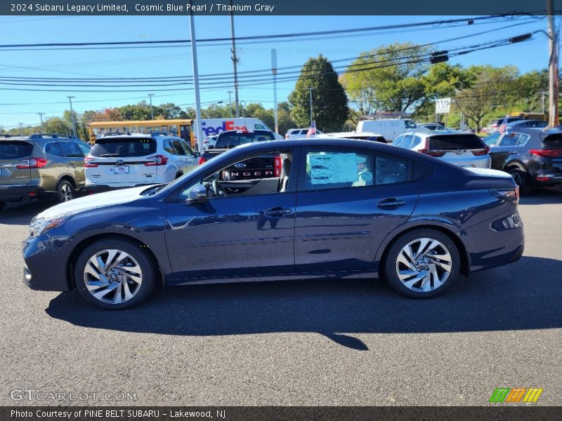 Cosmic Blue Pearl / Titanium Gray 2024 Subaru Legacy Limited