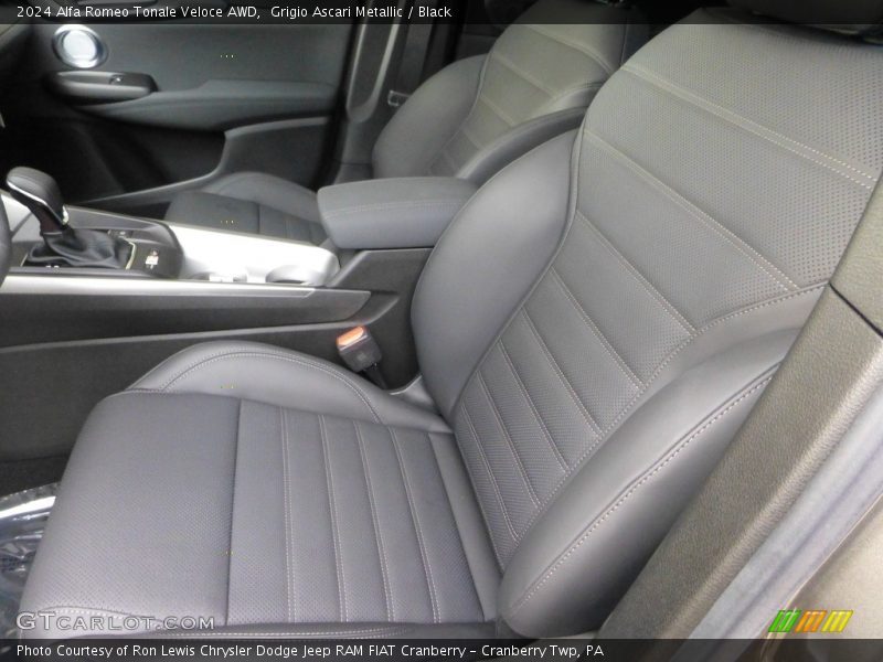 Grigio Ascari Metallic / Black 2024 Alfa Romeo Tonale Veloce AWD