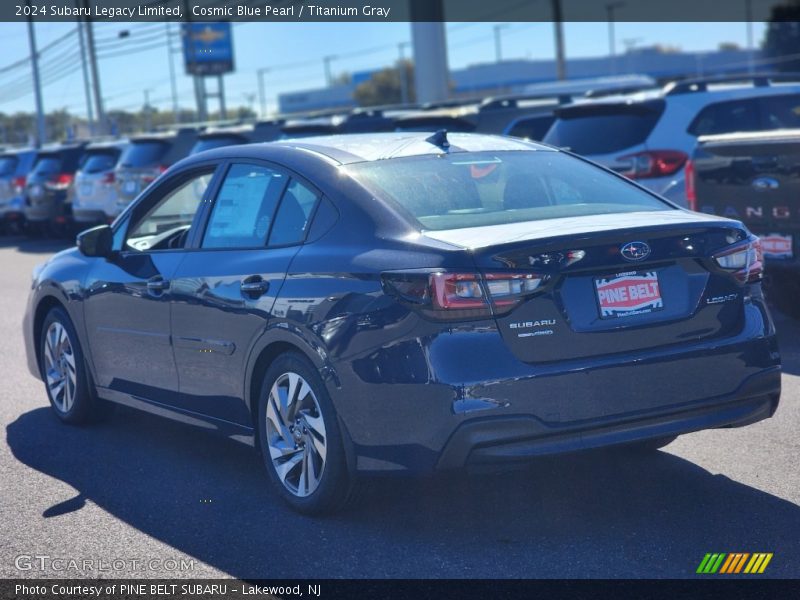 Cosmic Blue Pearl / Titanium Gray 2024 Subaru Legacy Limited