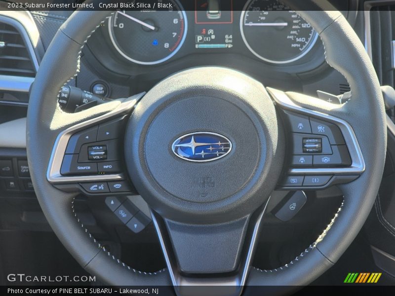Crystal Black Silica / Black 2023 Subaru Forester Limited