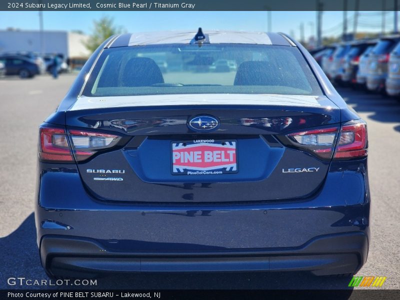 Cosmic Blue Pearl / Titanium Gray 2024 Subaru Legacy Limited