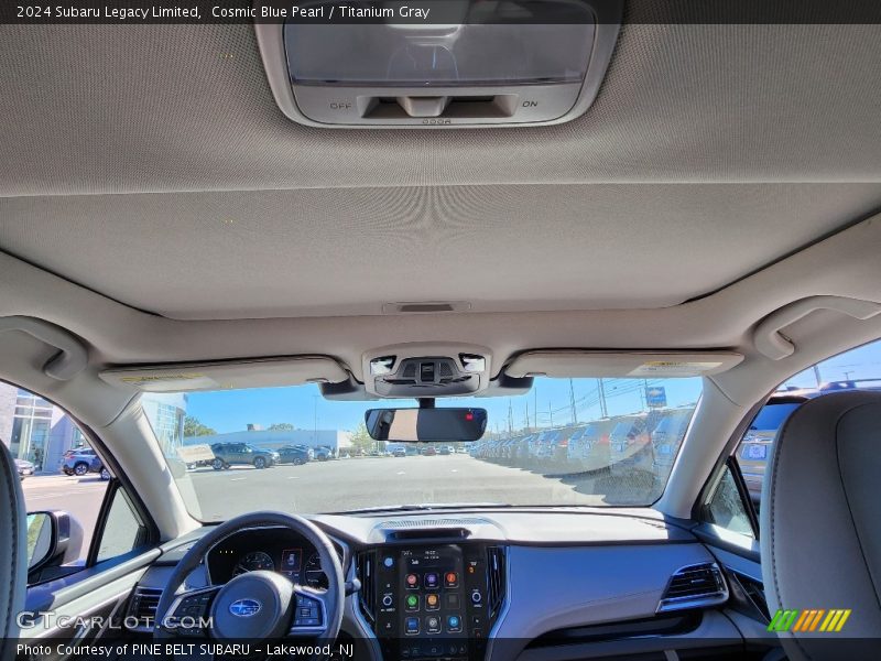 Cosmic Blue Pearl / Titanium Gray 2024 Subaru Legacy Limited