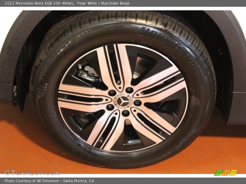 Polar White / Macchiato Beige 2023 Mercedes-Benz EQB 300 4Matic