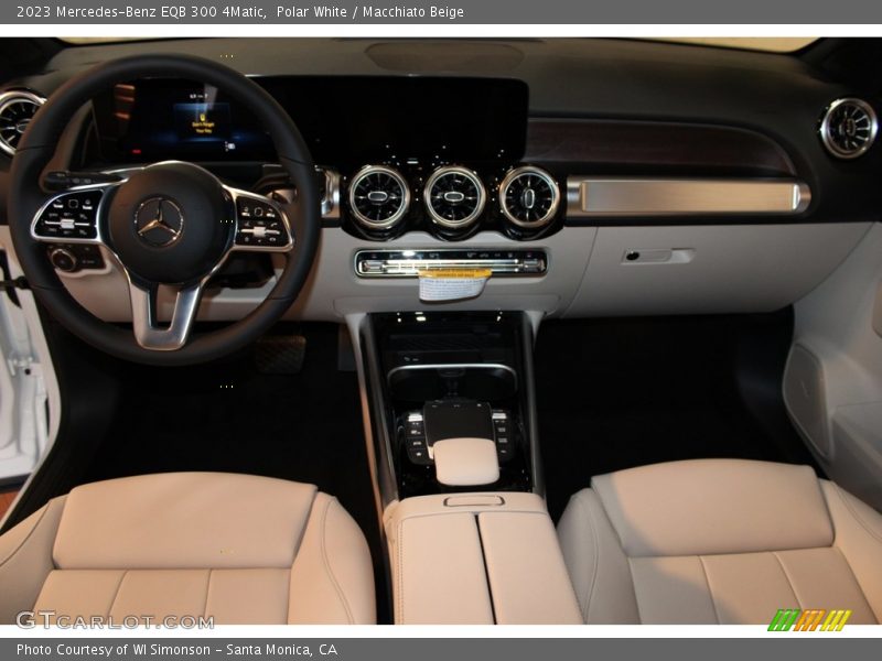 Polar White / Macchiato Beige 2023 Mercedes-Benz EQB 300 4Matic