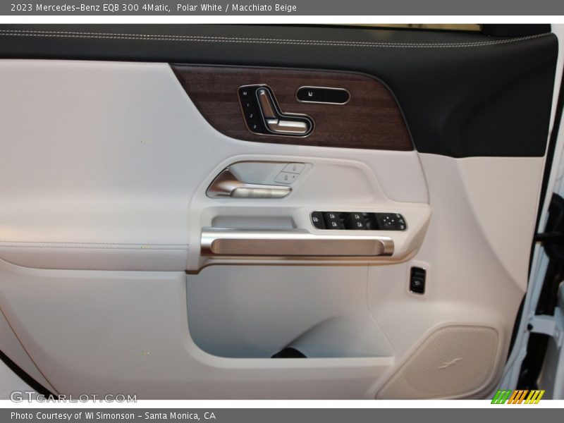 Polar White / Macchiato Beige 2023 Mercedes-Benz EQB 300 4Matic