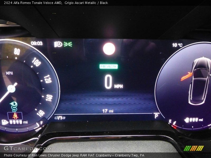 Grigio Ascari Metallic / Black 2024 Alfa Romeo Tonale Veloce AWD