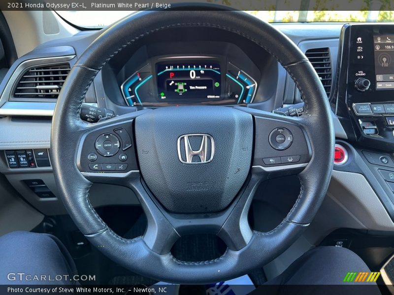  2021 Odyssey EX-L Steering Wheel