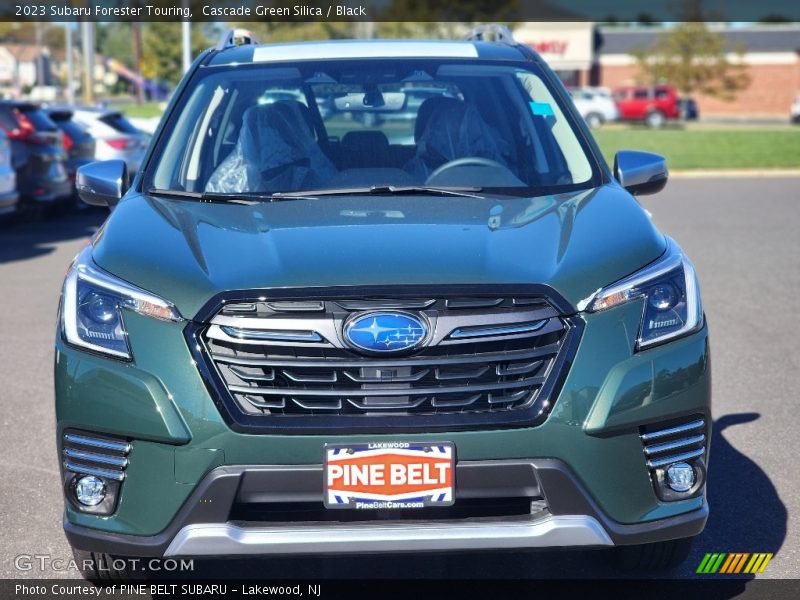 Cascade Green Silica / Black 2023 Subaru Forester Touring