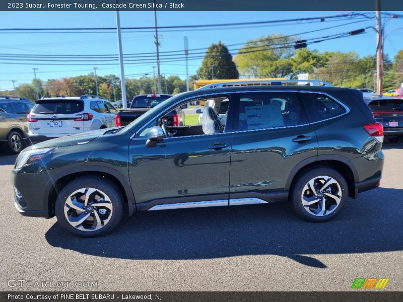 Cascade Green Silica / Black 2023 Subaru Forester Touring