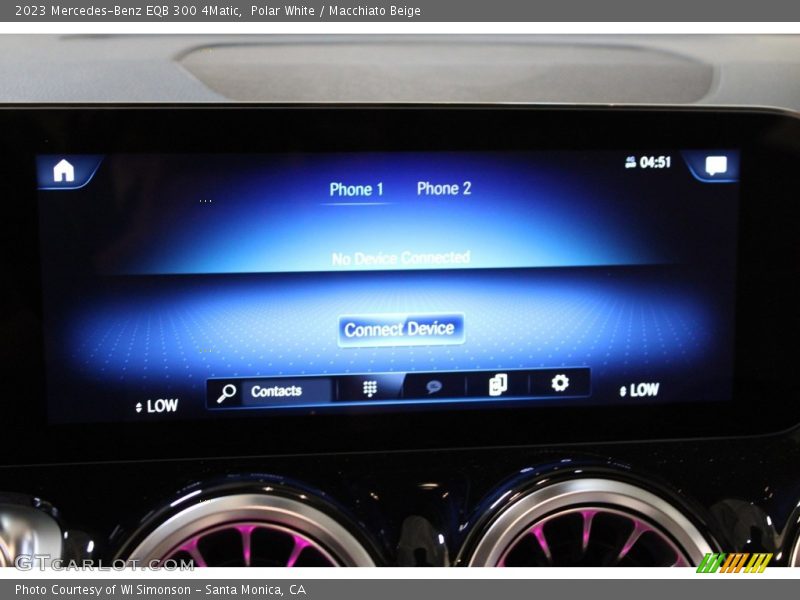 Polar White / Macchiato Beige 2023 Mercedes-Benz EQB 300 4Matic