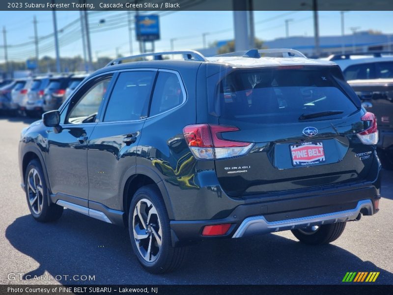 Cascade Green Silica / Black 2023 Subaru Forester Touring