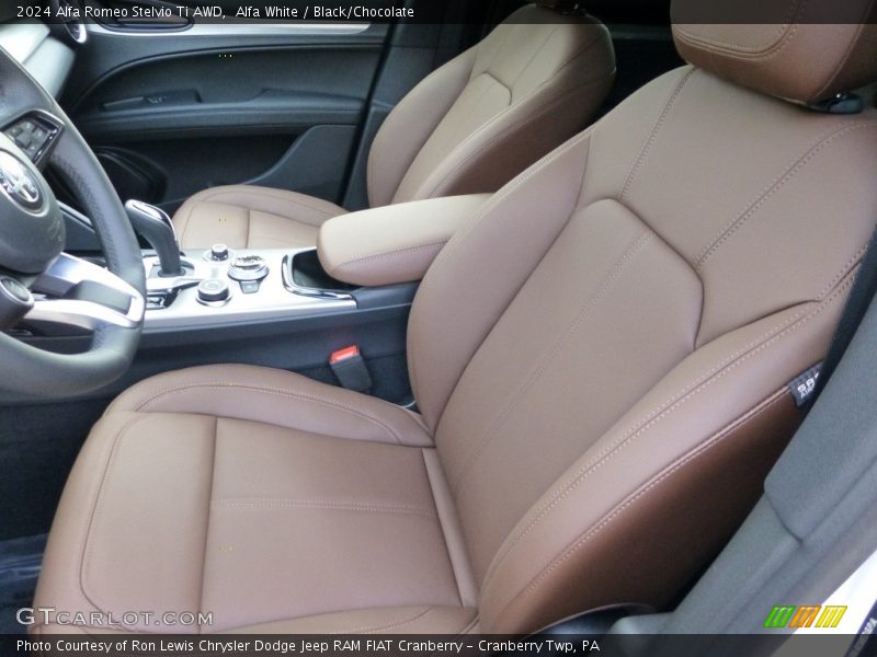 Front Seat of 2024 Stelvio Ti AWD