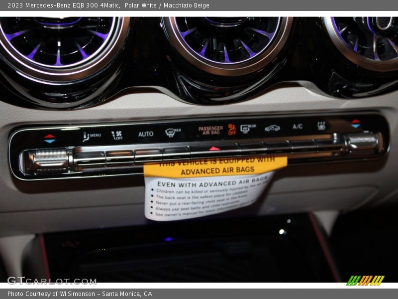 Polar White / Macchiato Beige 2023 Mercedes-Benz EQB 300 4Matic