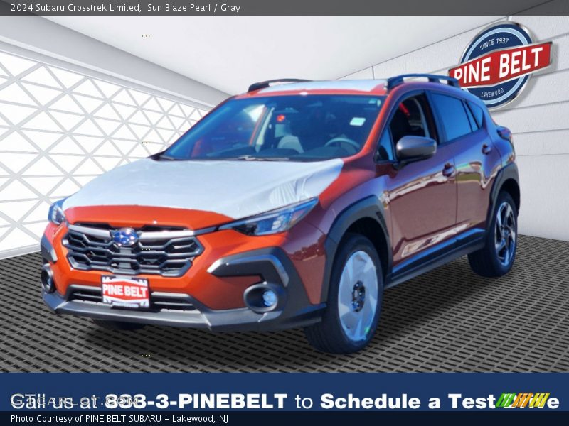 Sun Blaze Pearl / Gray 2024 Subaru Crosstrek Limited