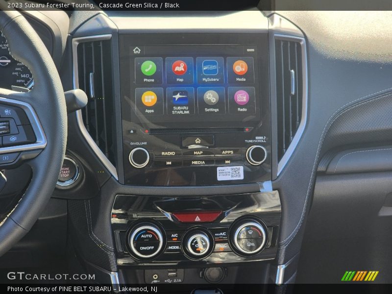 Cascade Green Silica / Black 2023 Subaru Forester Touring