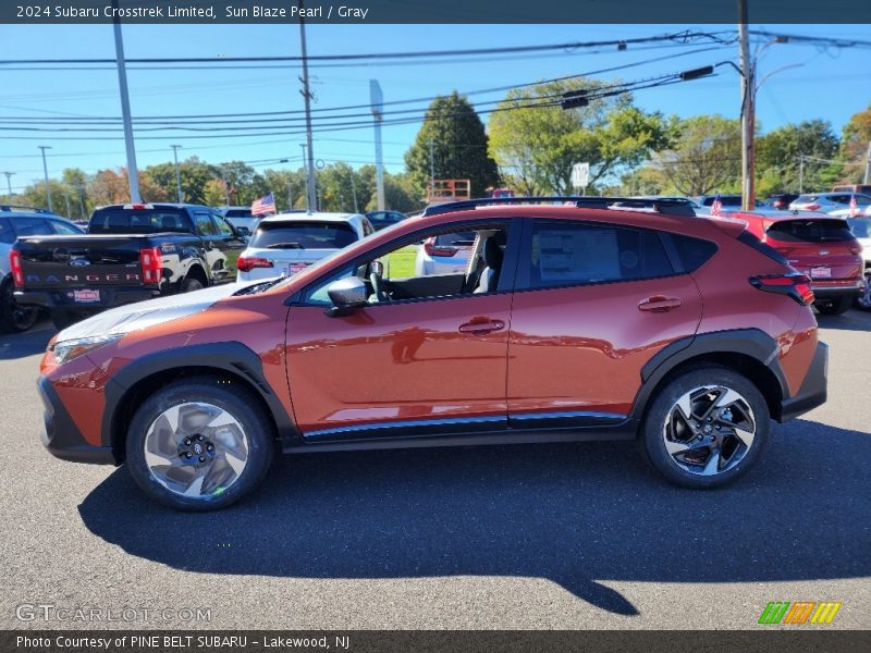  2024 Crosstrek Limited Sun Blaze Pearl