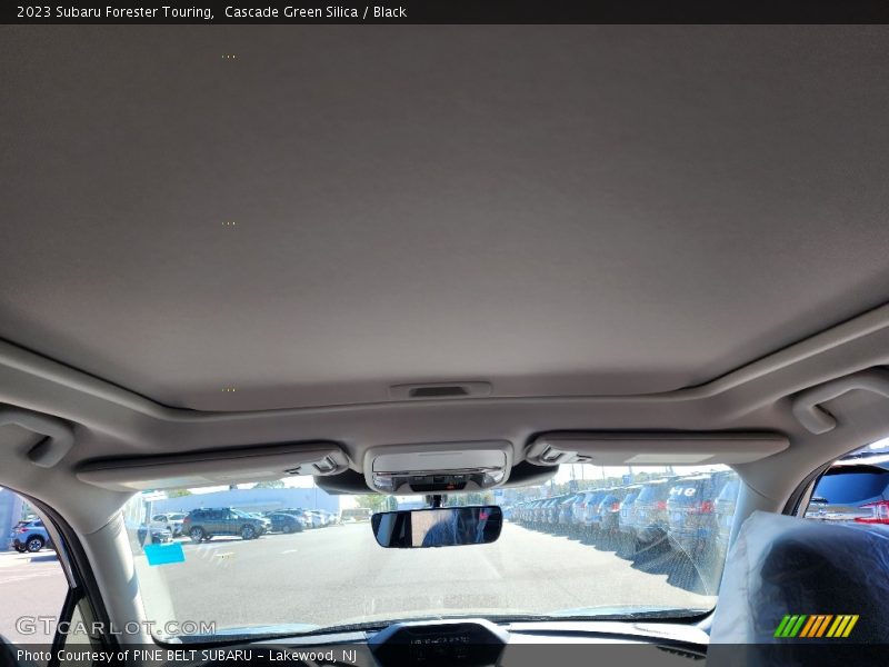 Cascade Green Silica / Black 2023 Subaru Forester Touring